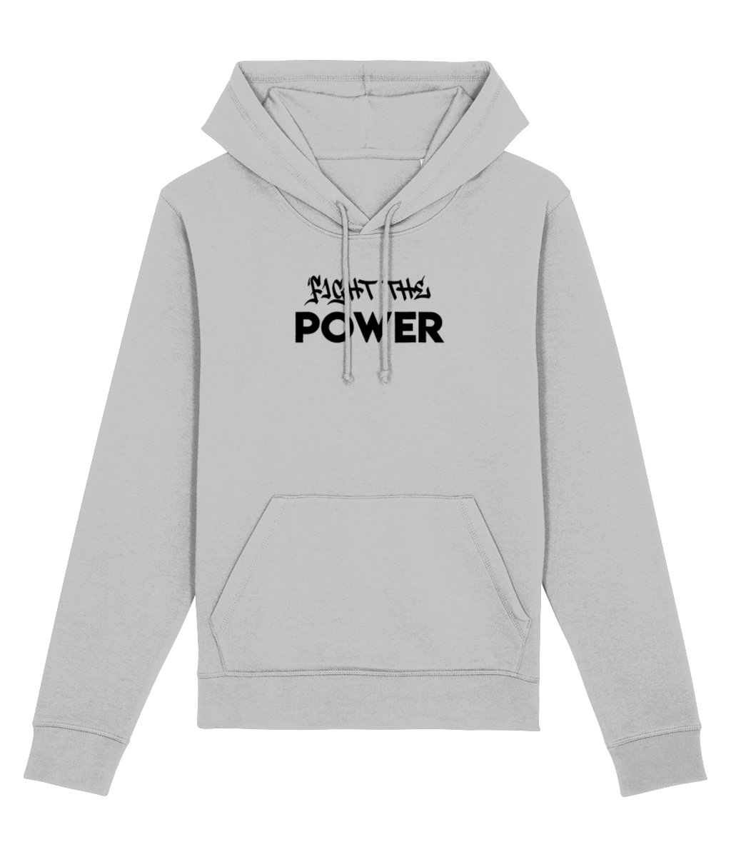 Hip Hop 'Fight The Power' Organic Cotton Hoodie - Fight The Power Hoodie