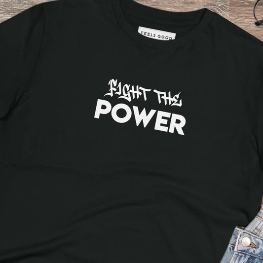 Hip Hop 'Fight The Power' Organic Cotton T-shirt - Public Enemy