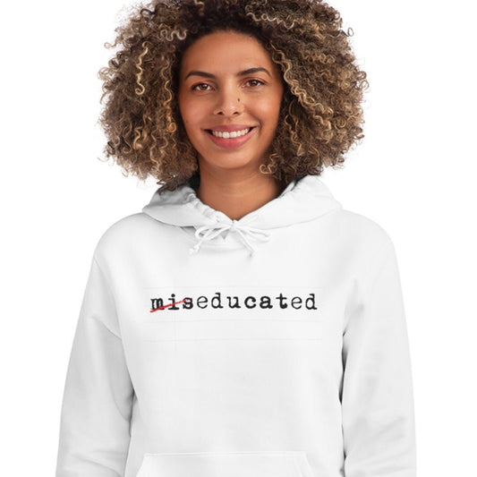 Hip Hop 'Miseducated' Organic Cotton Hoodie - Cool Hoodie