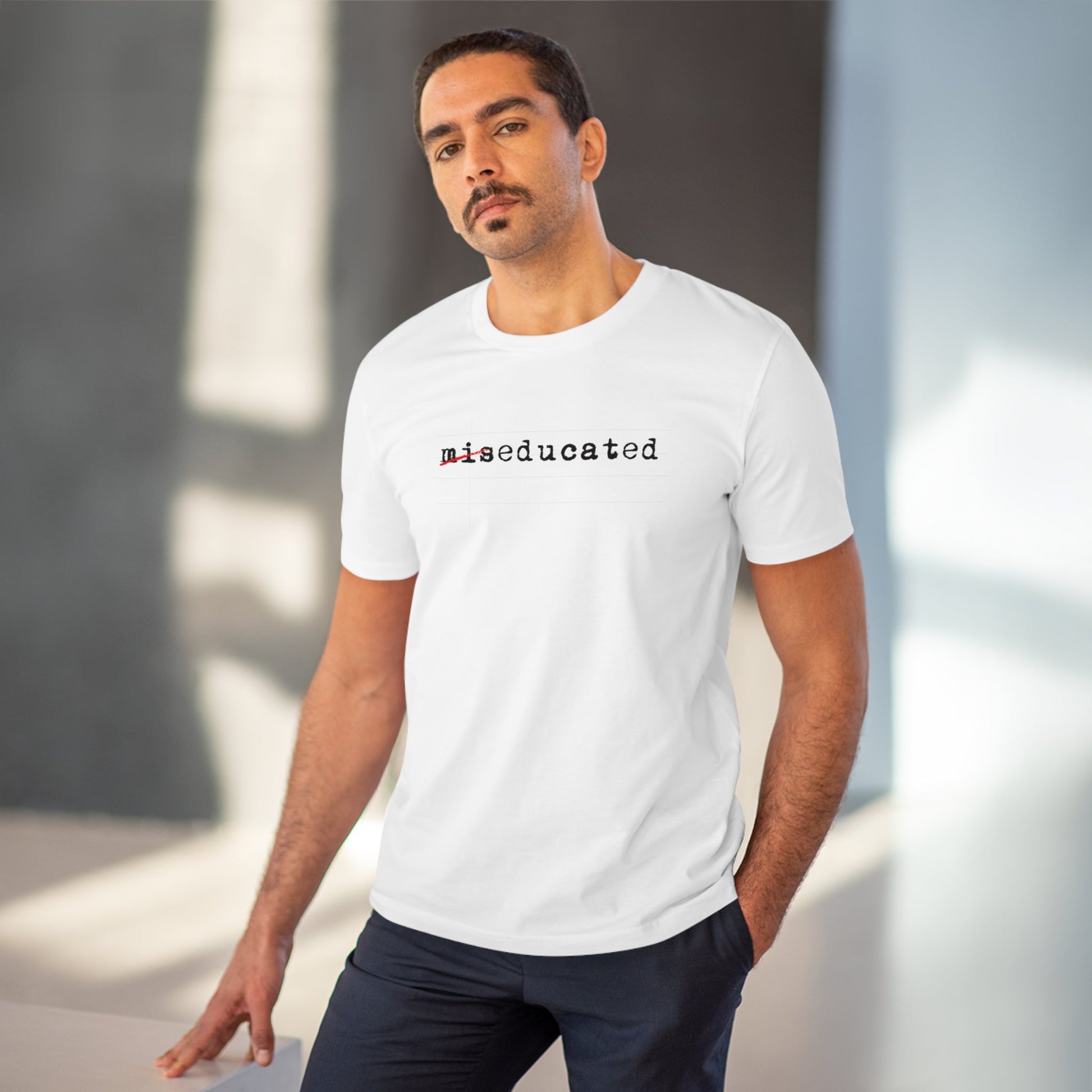 Hip Hop 'Miseducated' Organic Cotton T-shirt - Hip Hop Tshirt
