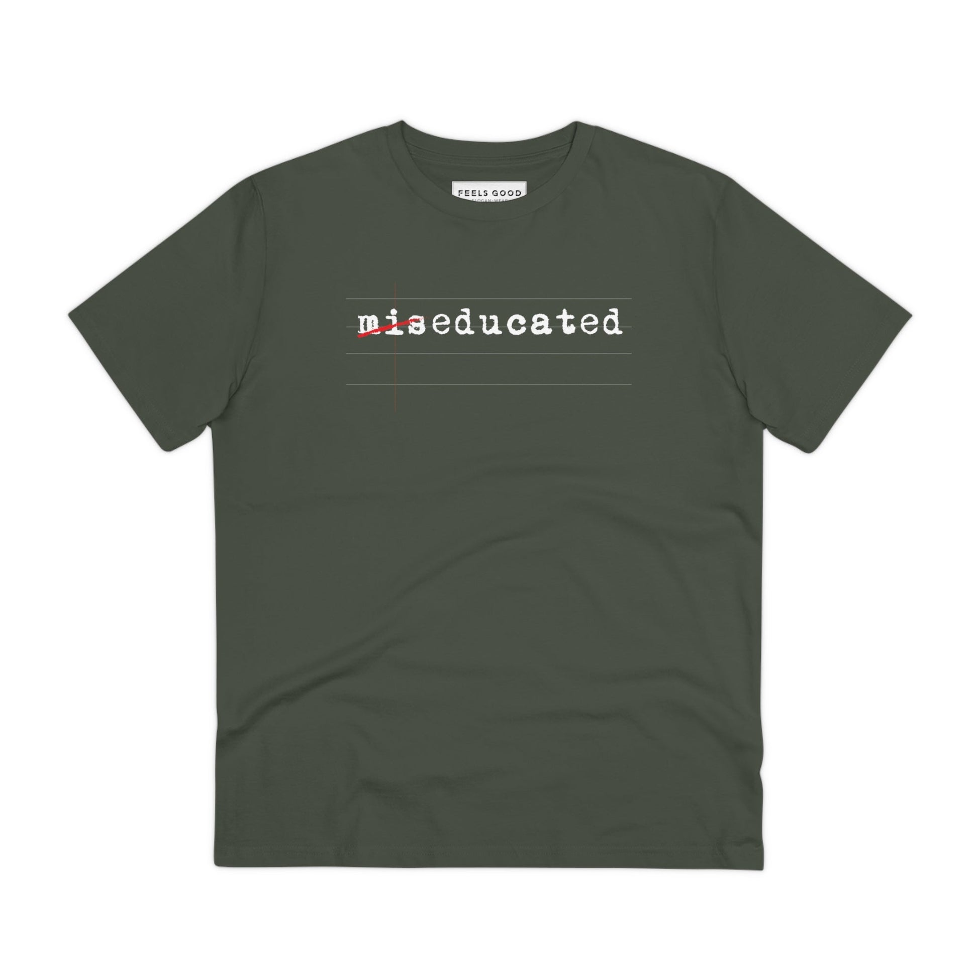 Hip Hop 'Miseducated' Organic Cotton T-shirt - Hip Hop Tshirt