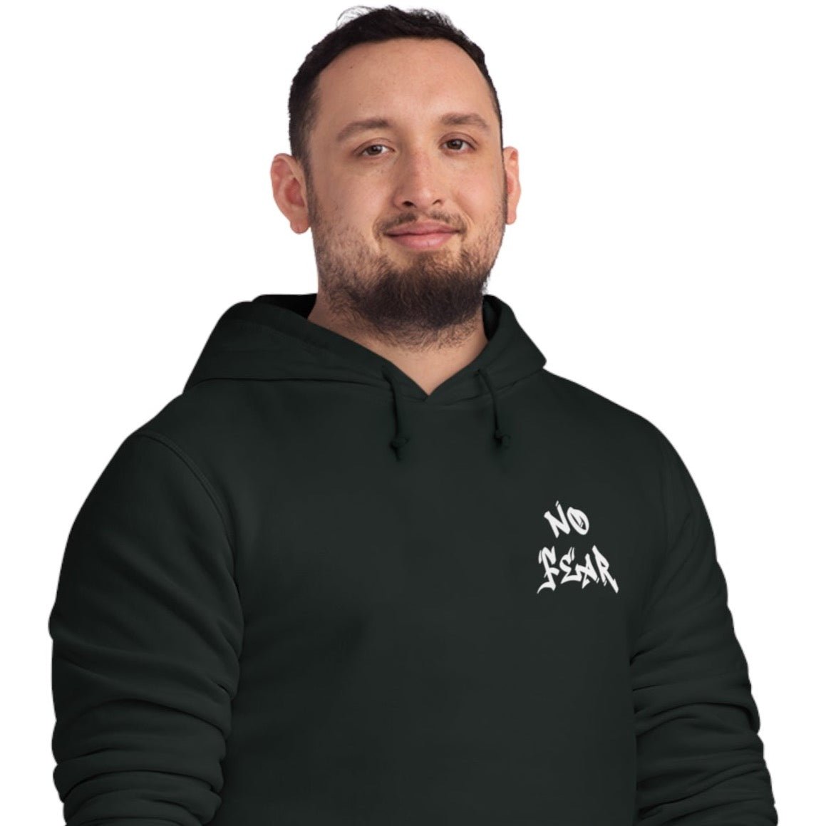 Hip Hop 'No Fear' Organic Cotton Hoodie - Music Hoodie