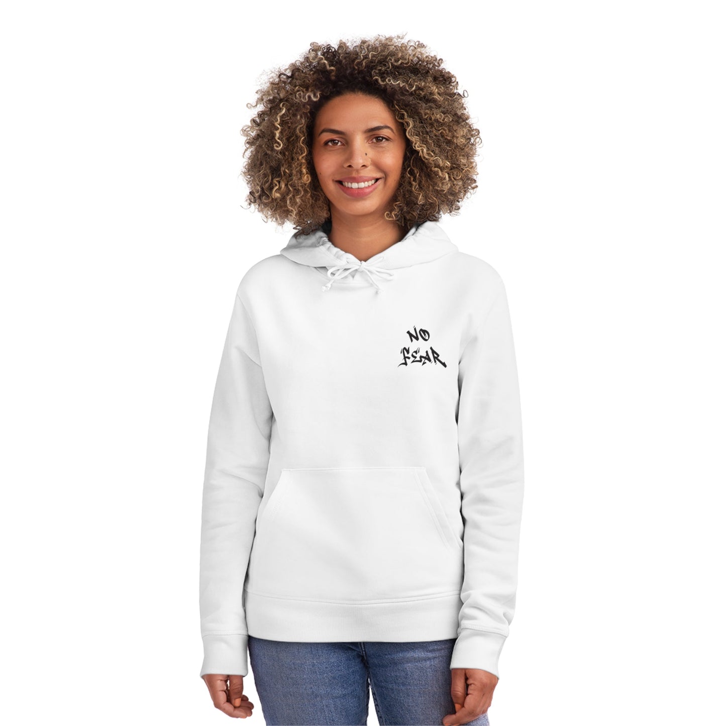 Hip Hop 'No Fear' Organic Cotton Hoodie - Music Hoodie