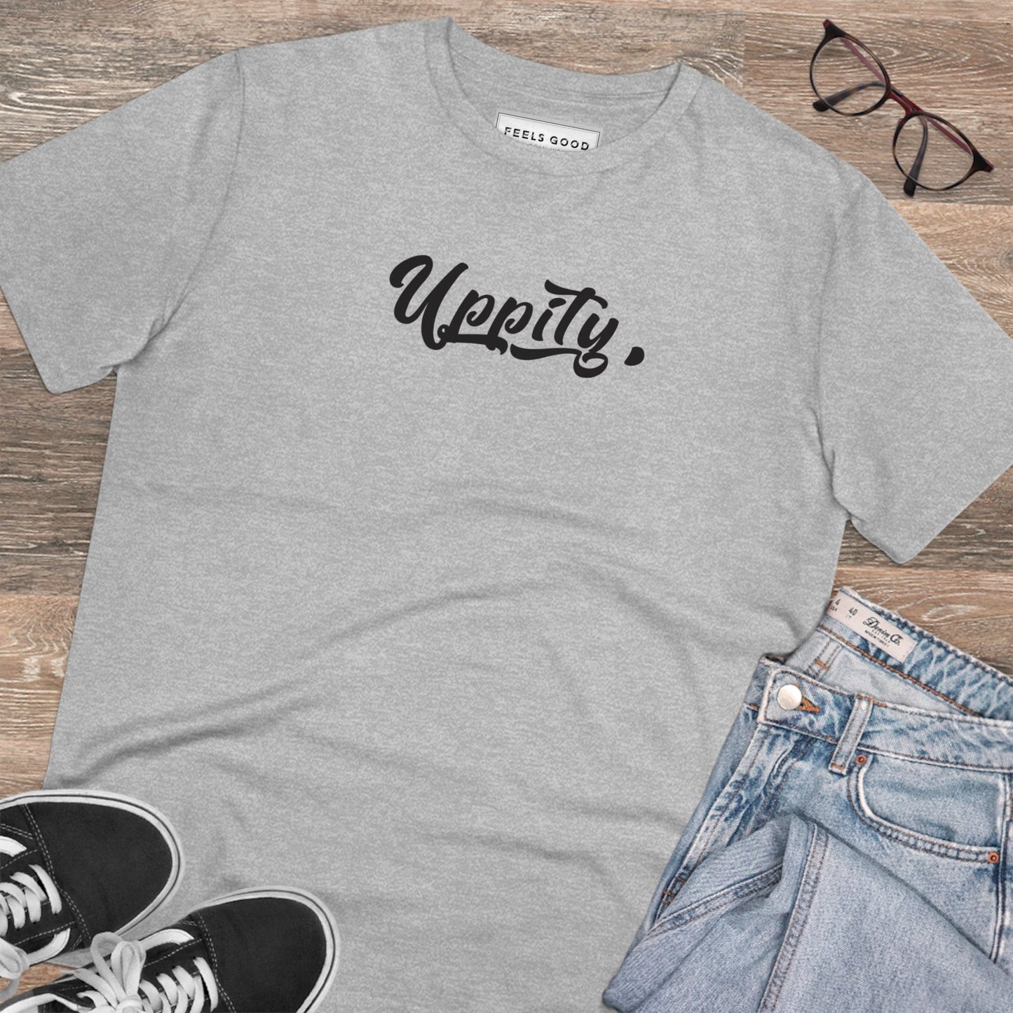 Hip Hop 'Uppity' Organic Cotton T-shirt - Streetwear