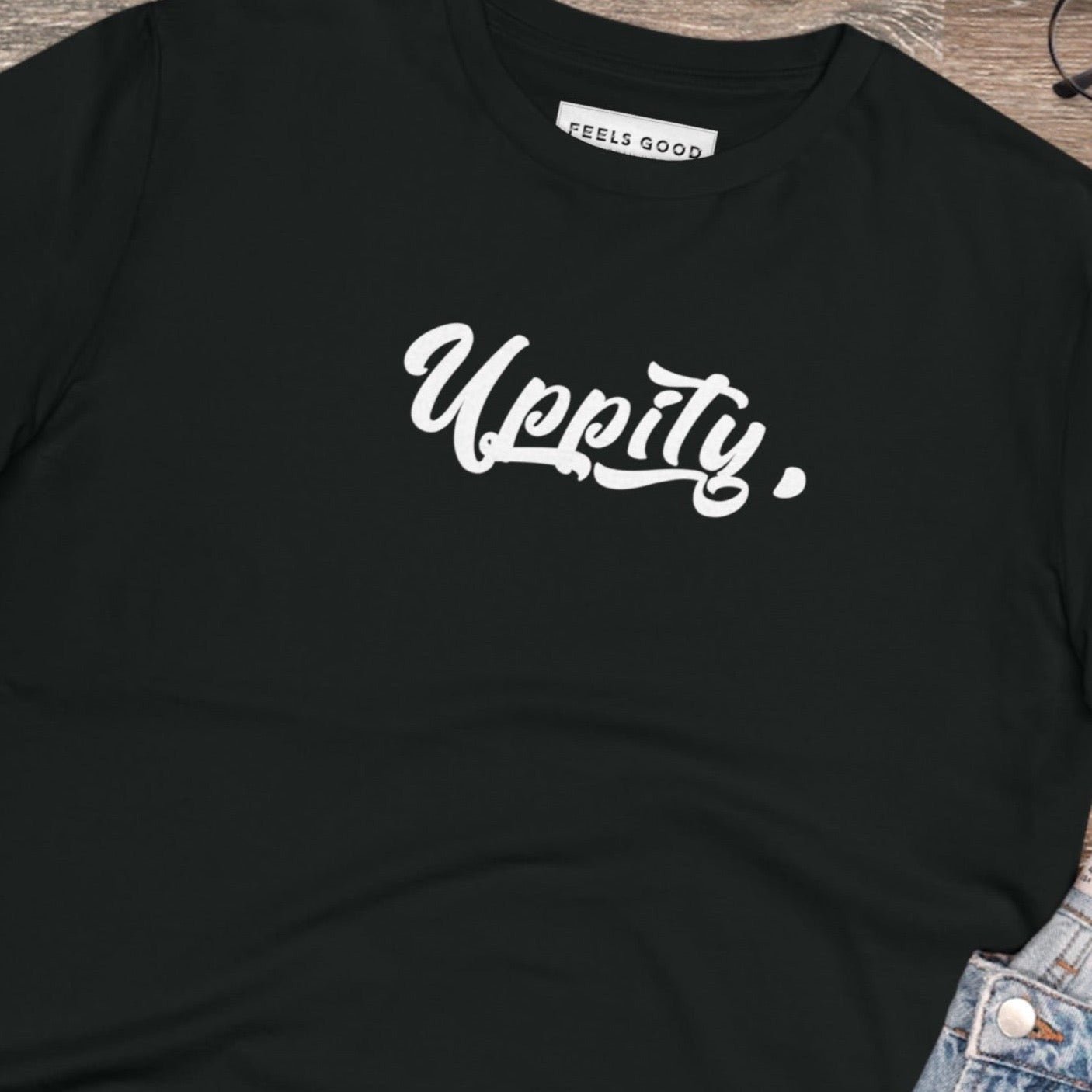 Hip Hop 'Uppity' Organic Cotton T-shirt - Streetwear