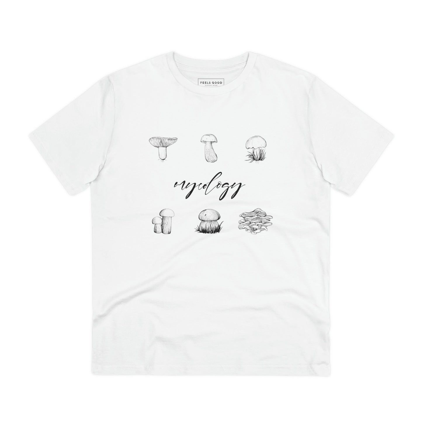 Nature 'Mycology' Mushroom Organic Cotton T-shirt - Mother Nature