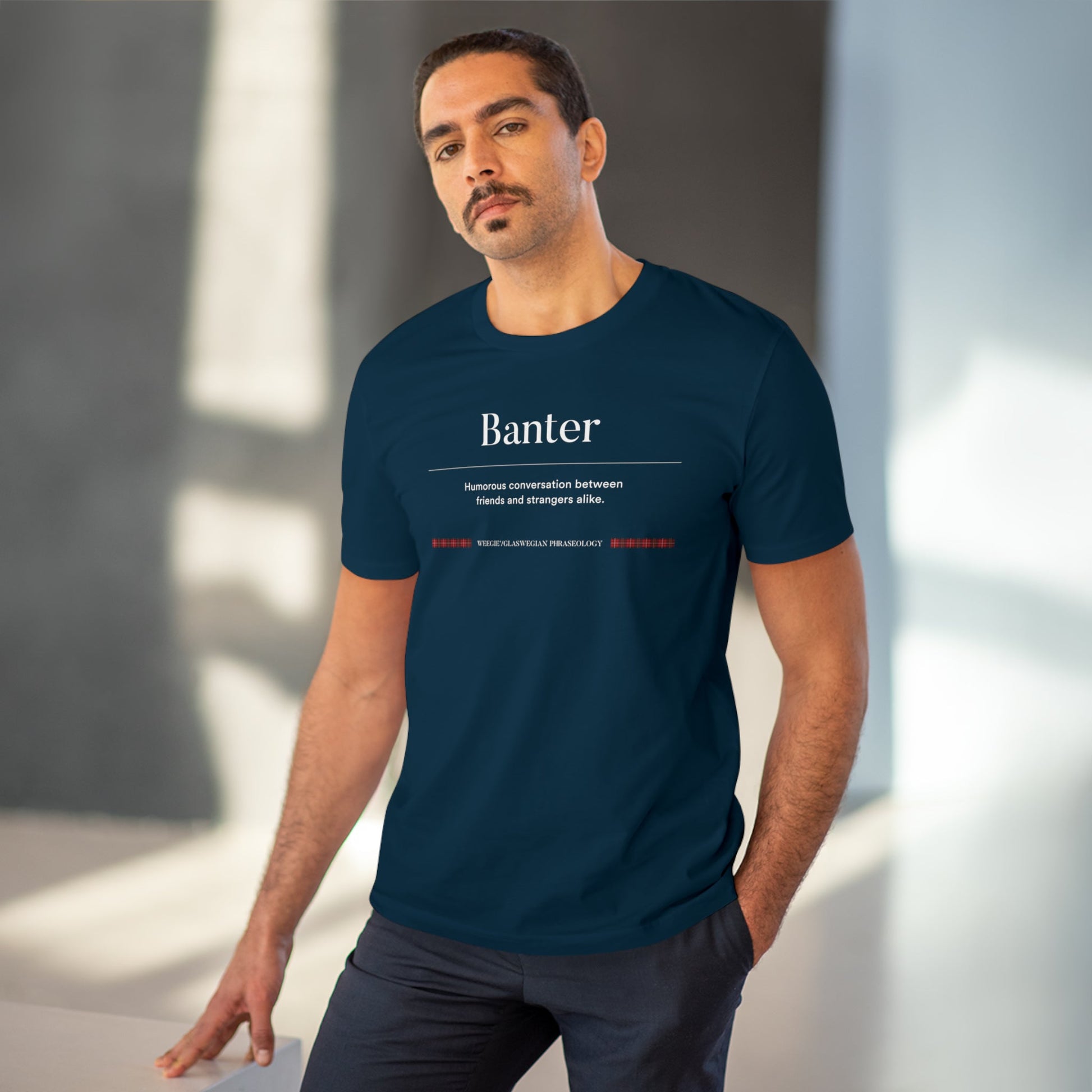 Organic Cotton 'Banter' Glaswegian Slang T-shirt - Eco Tshirt