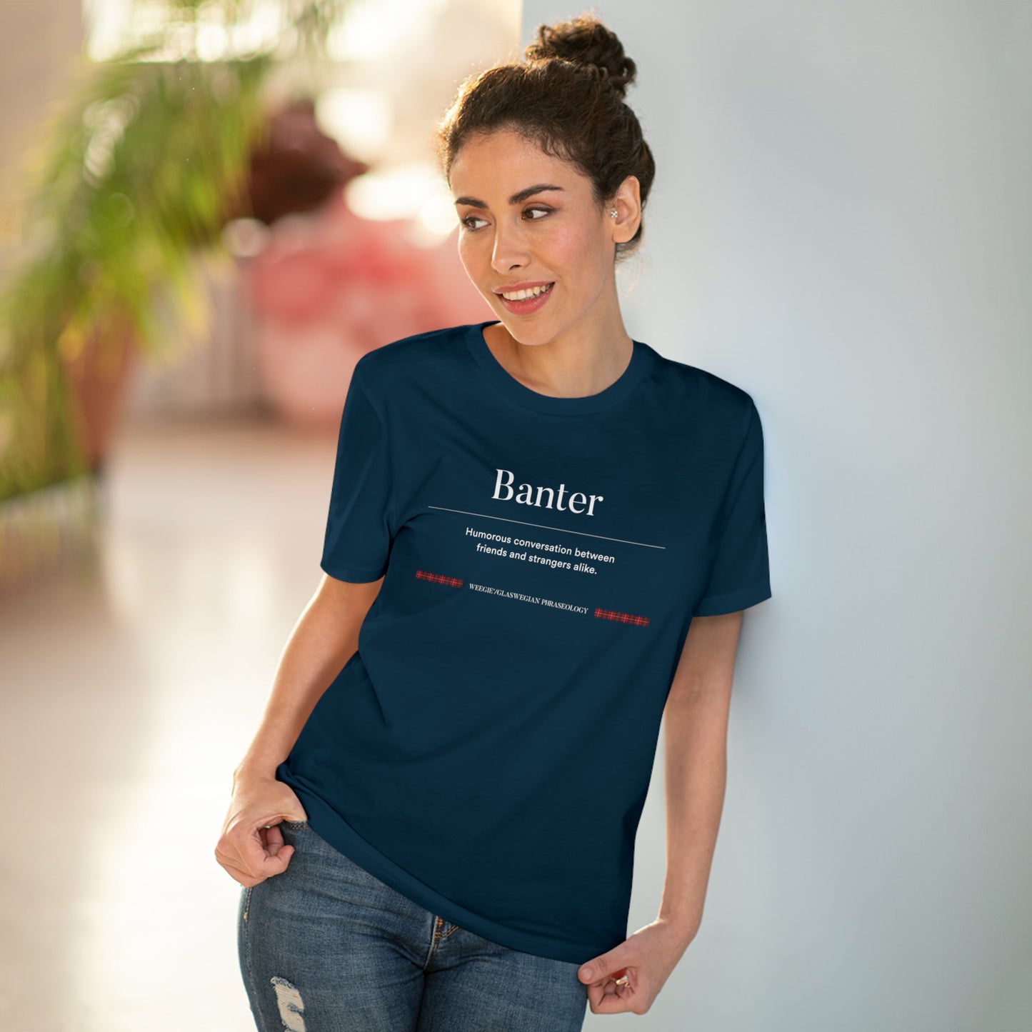 Organic Cotton 'Banter' Glaswegian Slang T-shirt - Eco Tshirt