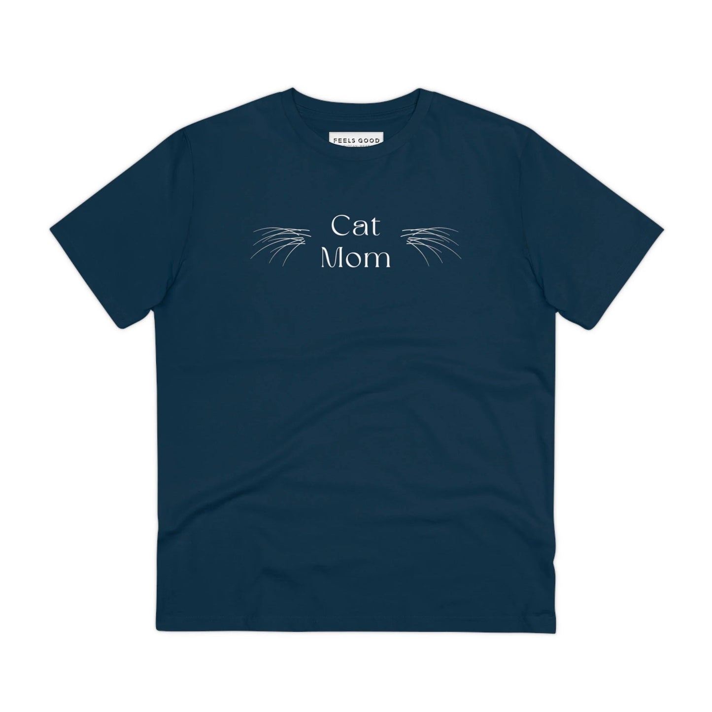 Organic Cotton 'Cat Mom' Funny Cat T-shirt - Fun Cat T shirt