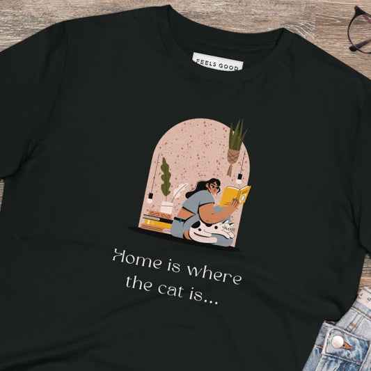 Organic Cotton 'Cat Sweet Cat' Funny Cat T-shirt - Fun Cat T shirt