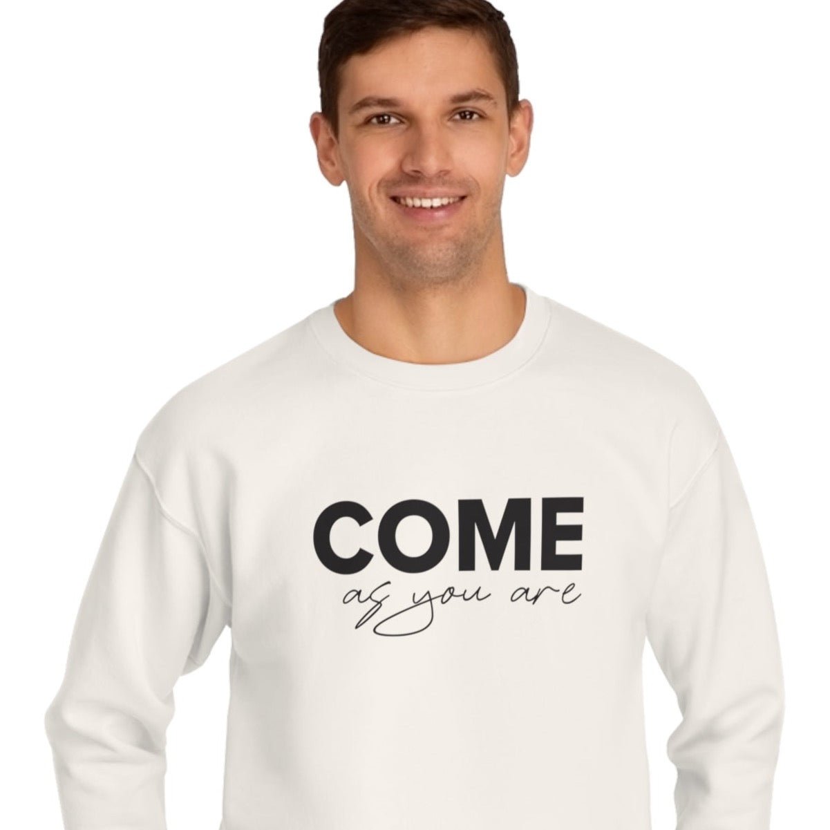 Organic Cotton 'Come As You Are' Sweatshirt - Positive Sweatshirt