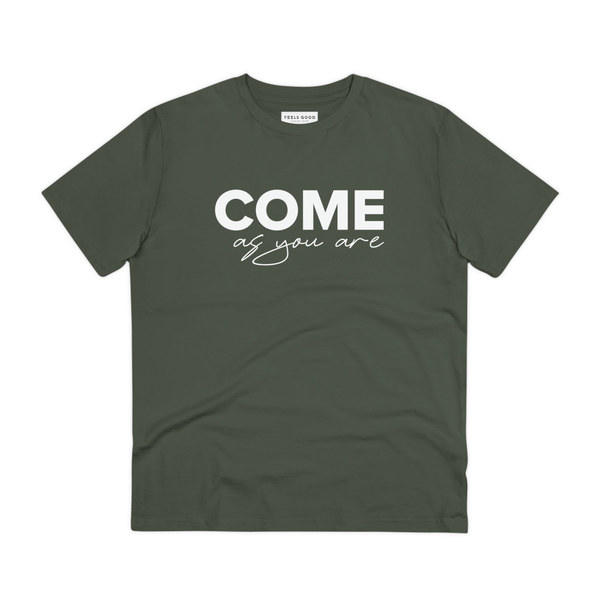 Organic Cotton 'Come As You Are' T-shirt - Fun Tshirt