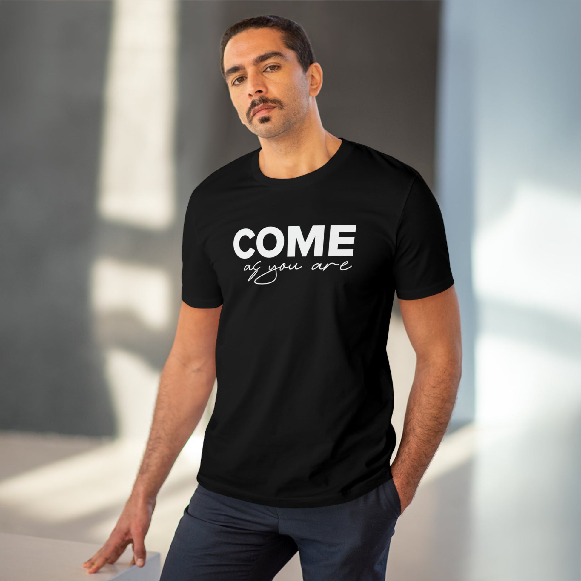 Organic Cotton 'Come As You Are' T-shirt - Fun Tshirt