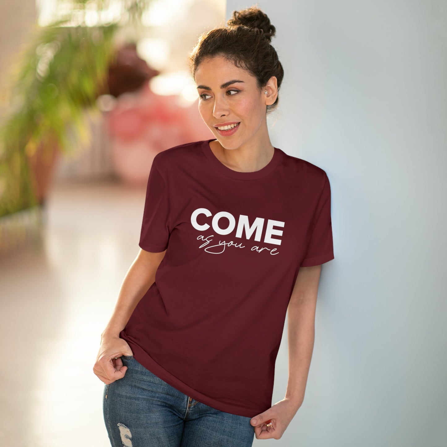 Organic Cotton 'Come As You Are' T-shirt - Fun Tshirt