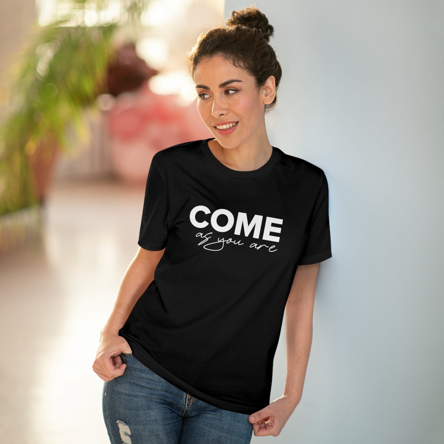 Organic Cotton 'Come As You Are' T-shirt - Fun Tshirt