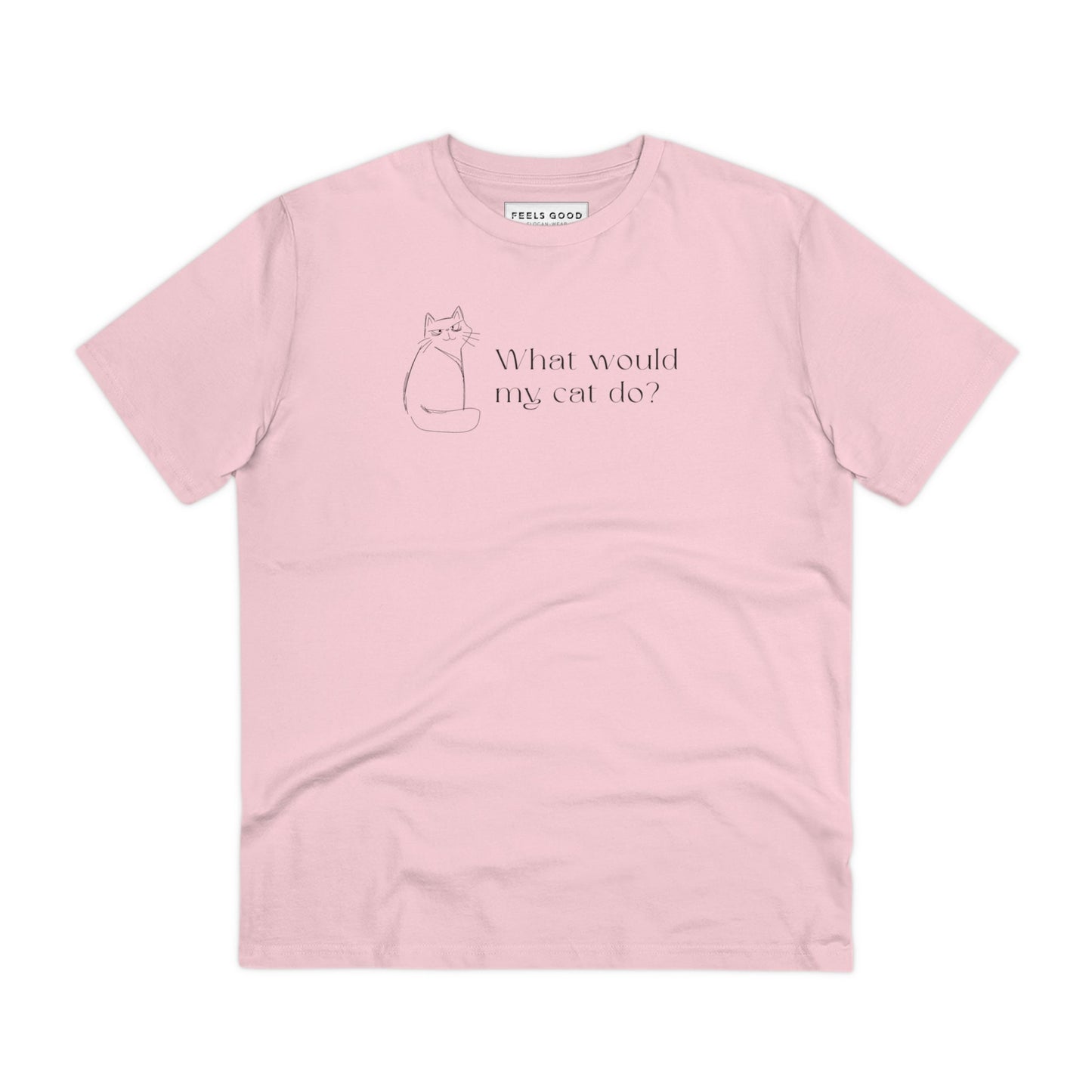 Organic Cotton 'Copy Cat' Funny Cat T-shirt - Fun Cat T shirt