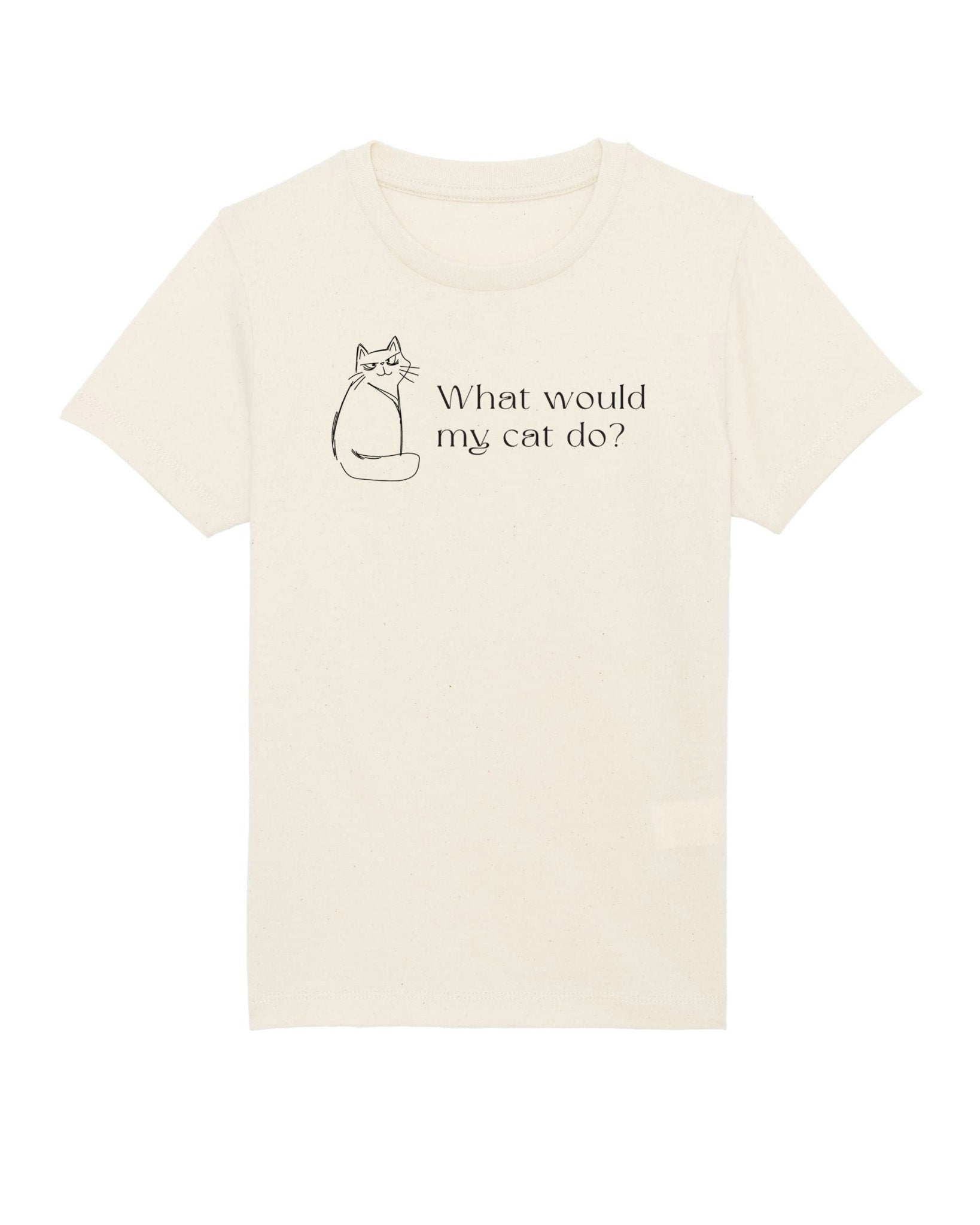 Organic Cotton 'Copy Cat' Kids Funny Cat T-shirt - Funny Animal Shirt