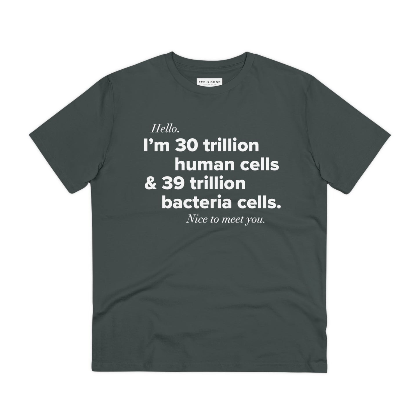 Organic Cotton 'Human Cells' T-shirt - Eco Tshirt