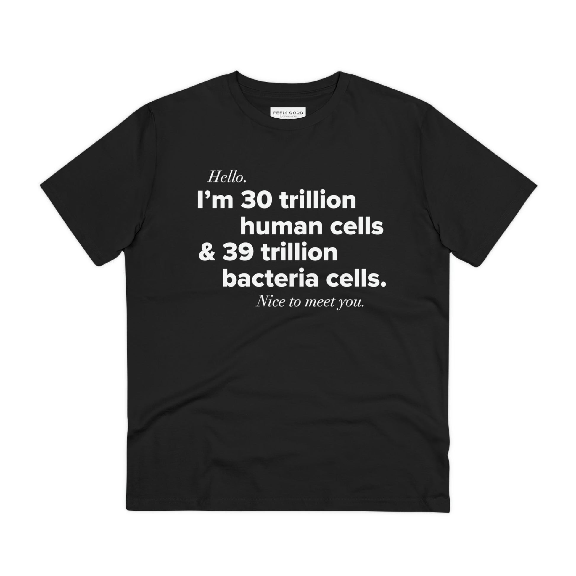 Organic Cotton 'Human Cells' T-shirt - Eco Tshirt