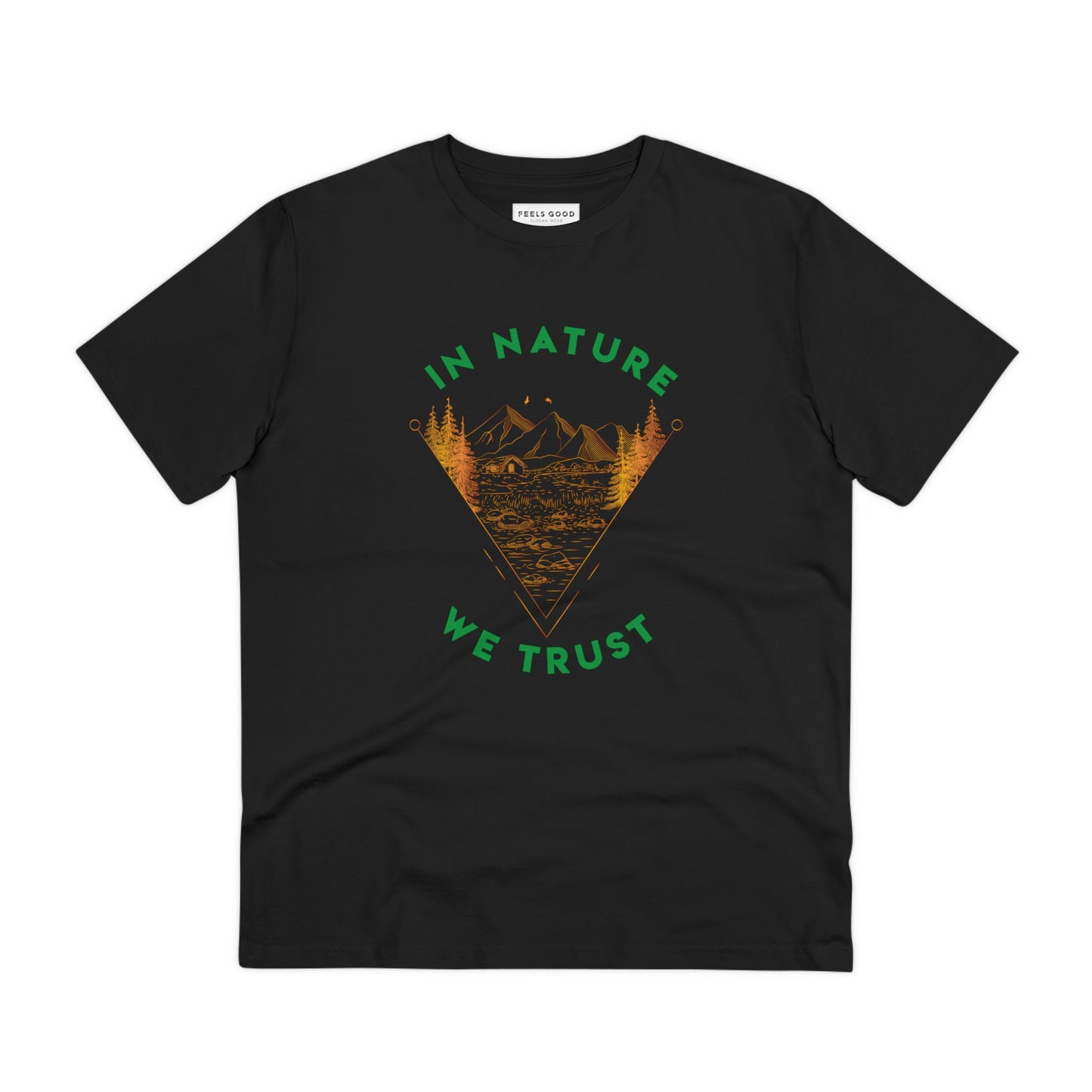 Organic Cotton 'In Nature We Trust' T-shirt - Fun Tshirt