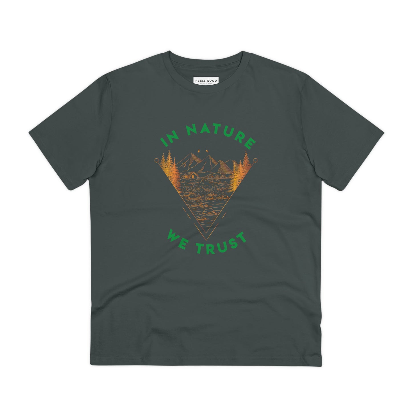 Organic Cotton 'In Nature We Trust' T-shirt - Fun Tshirt