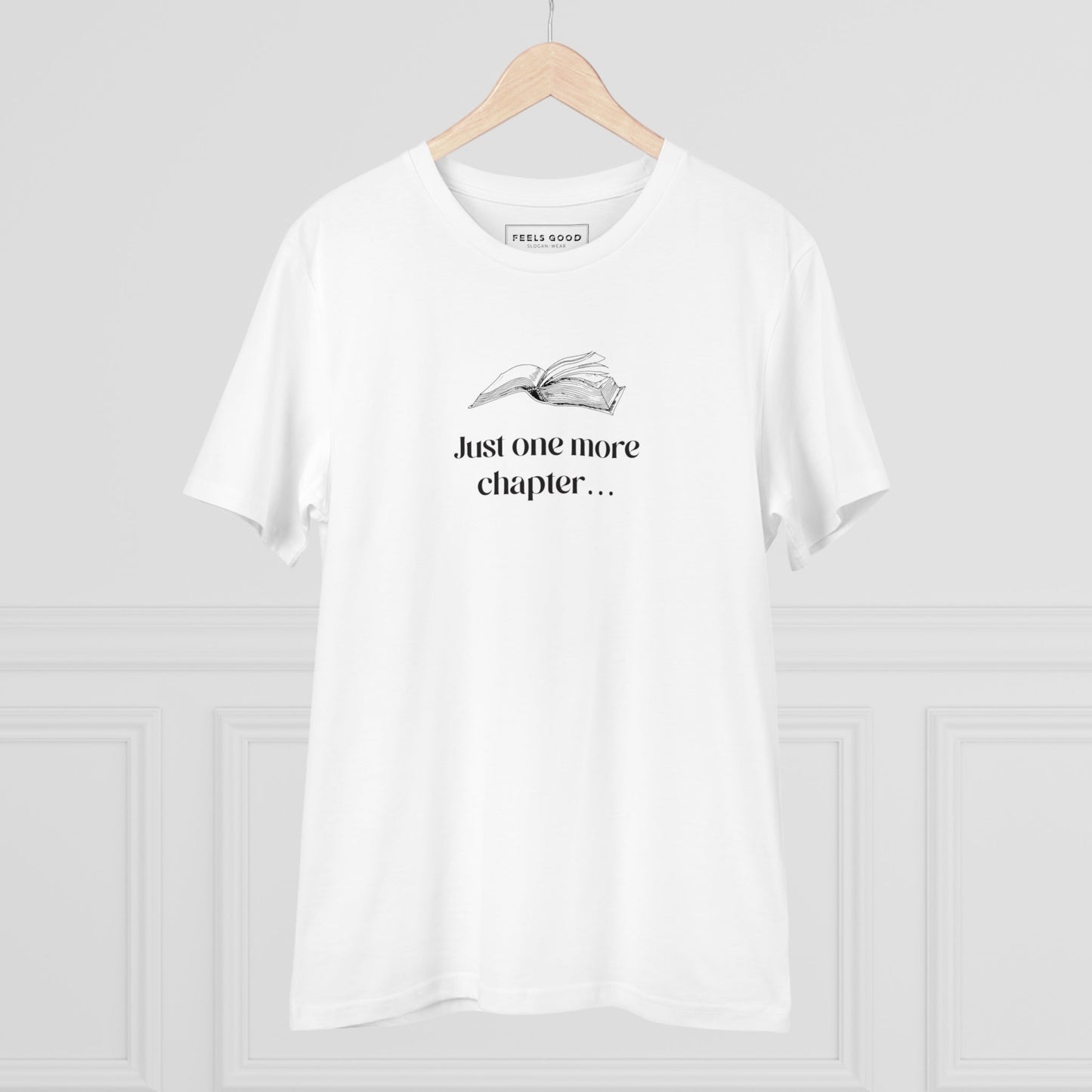 Organic Cotton 'Just One More Chapter…' Books T-shirt - Book worm