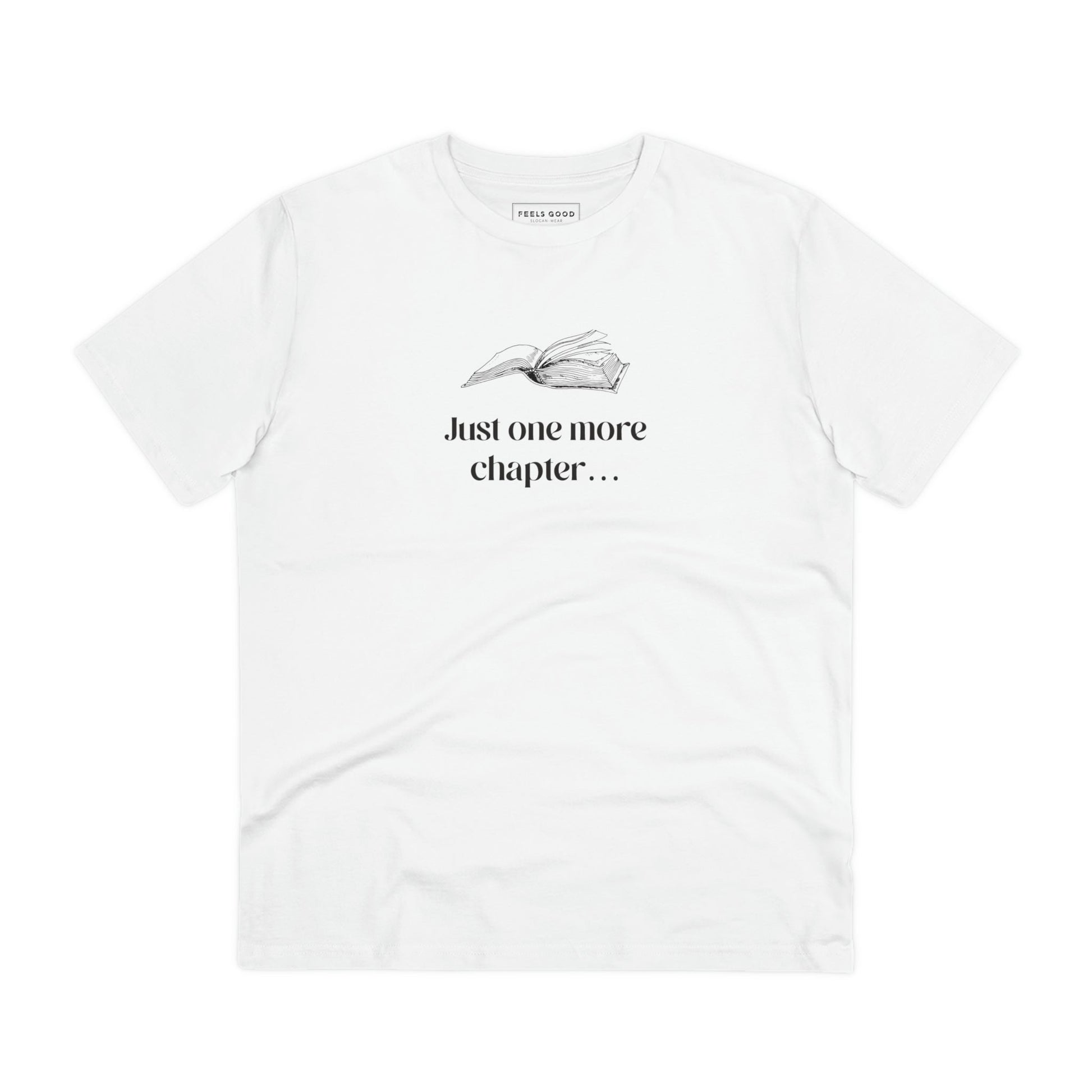 Organic Cotton 'Just One More Chapter…' Books T-shirt - Book worm