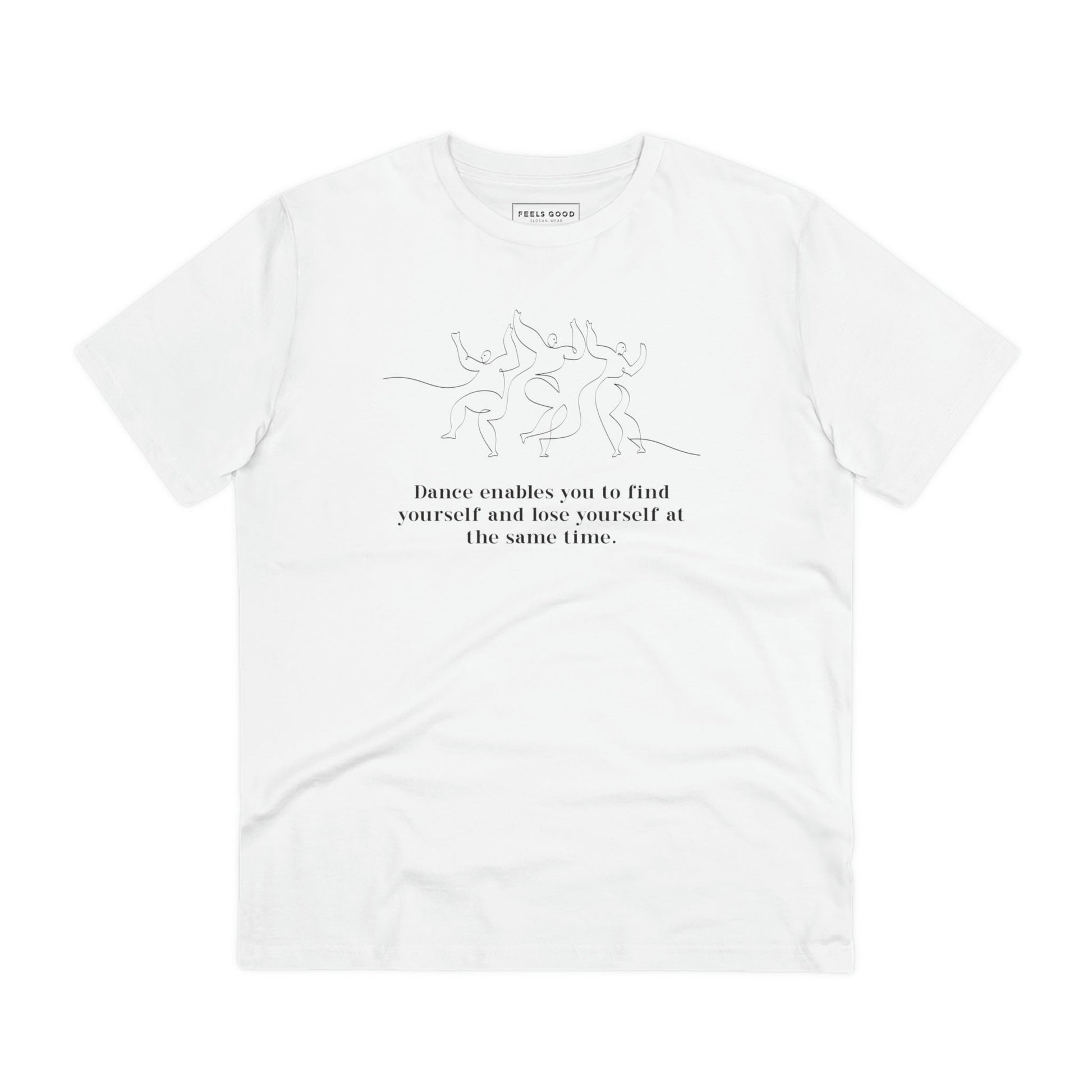 Organic Cotton 'Lose Yourself In Dance' Dance T-shirt - Eco Tee