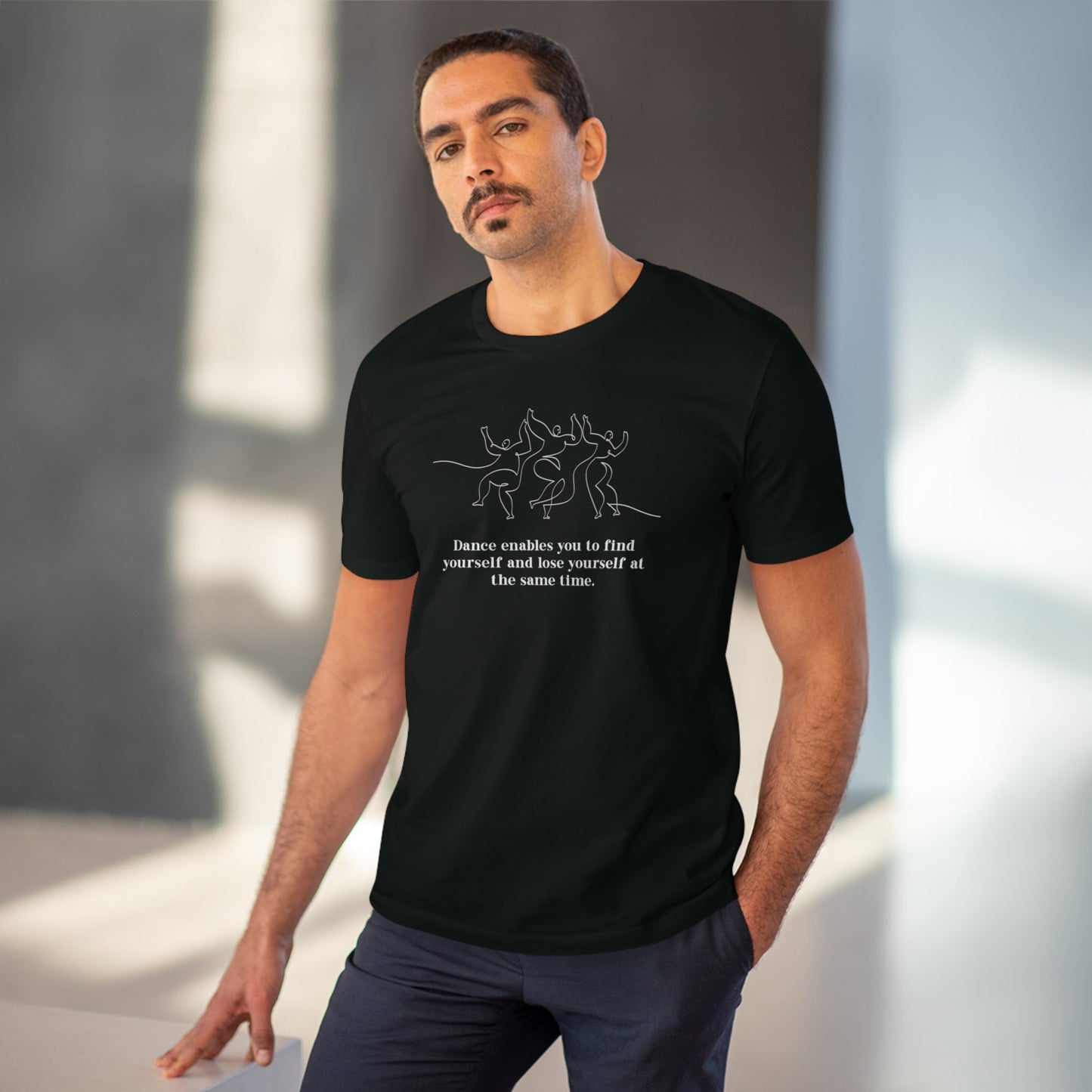 Organic Cotton 'Lose Yourself In Dance' Dance T-shirt - Eco Tee