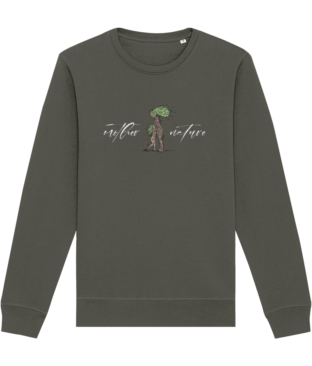 Organic Cotton 'Mother Nature' Eco Sweatshirt - Fun Sweatshirt