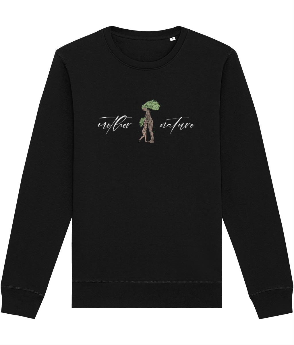 Organic Cotton 'Mother Nature' Eco Sweatshirt - Fun Sweatshirt