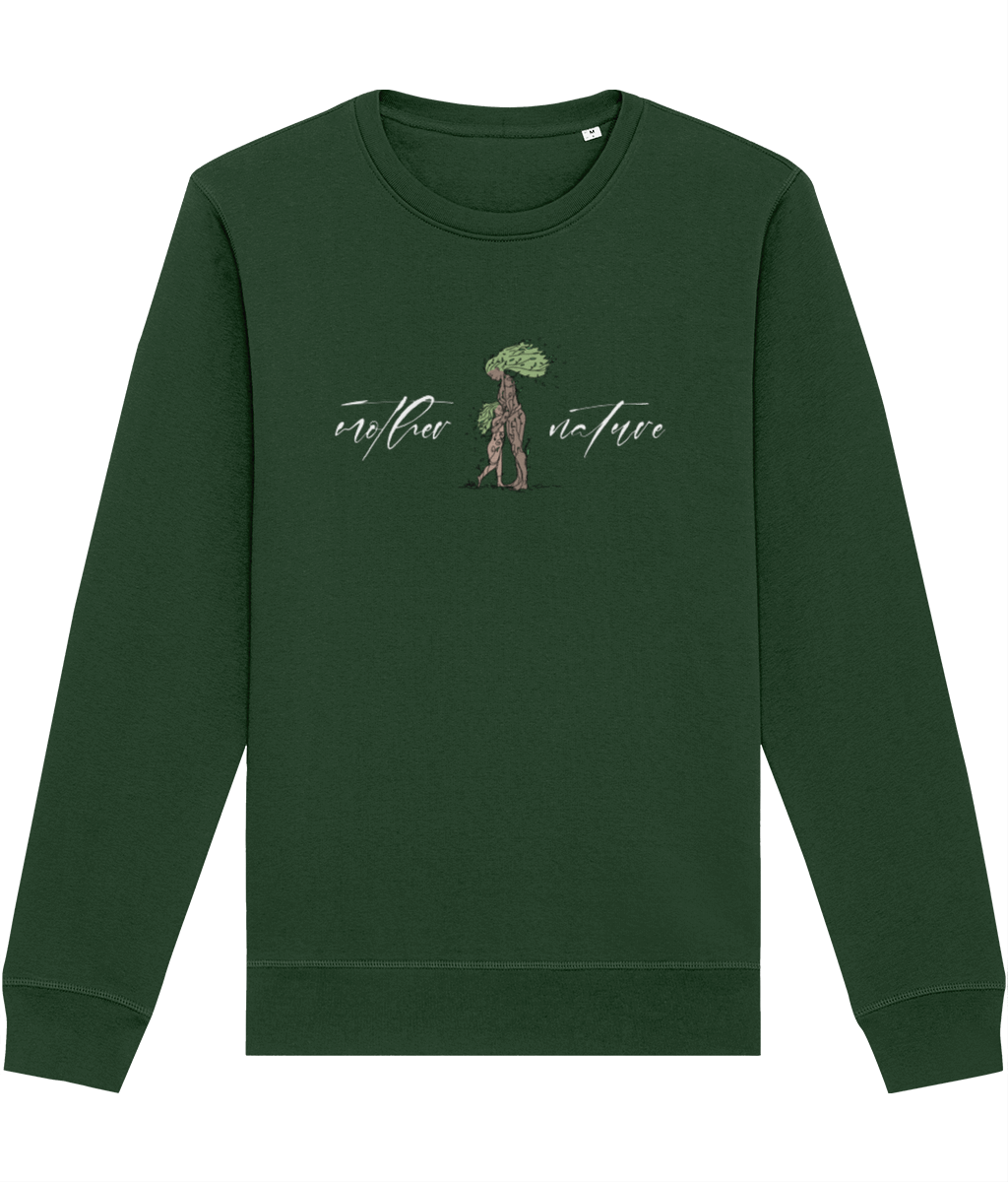 Organic Cotton 'Mother Nature' Eco Sweatshirt - Fun Sweatshirt