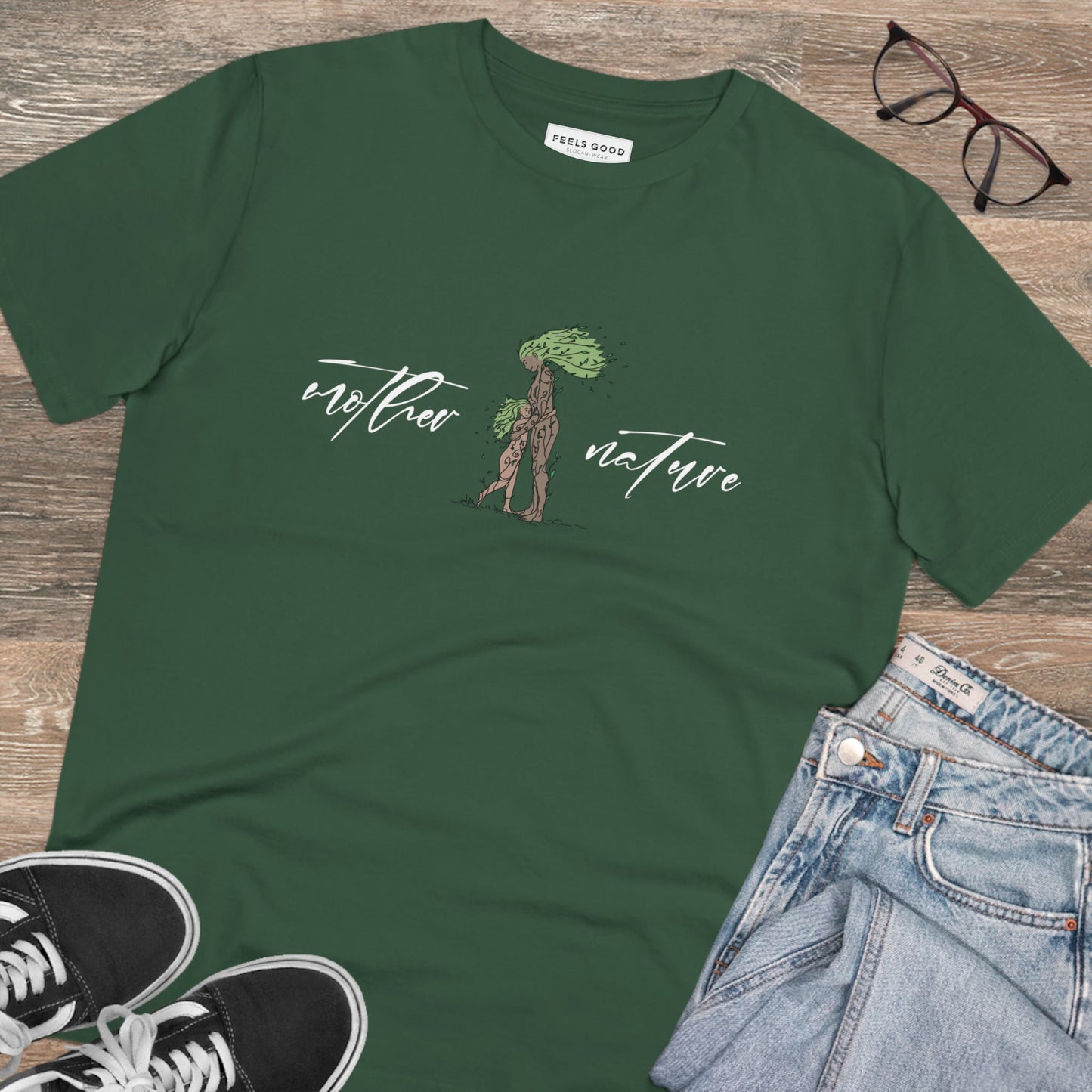 Organic Cotton 'Mother Nature' Eco T-shirt - Fun Tshirt