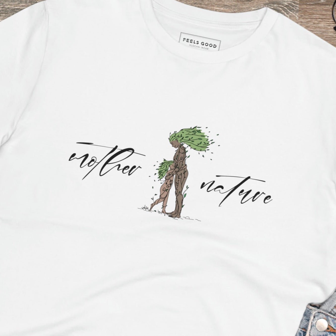 Organic Cotton 'Mother Nature' Eco T-shirt - Mother Nature