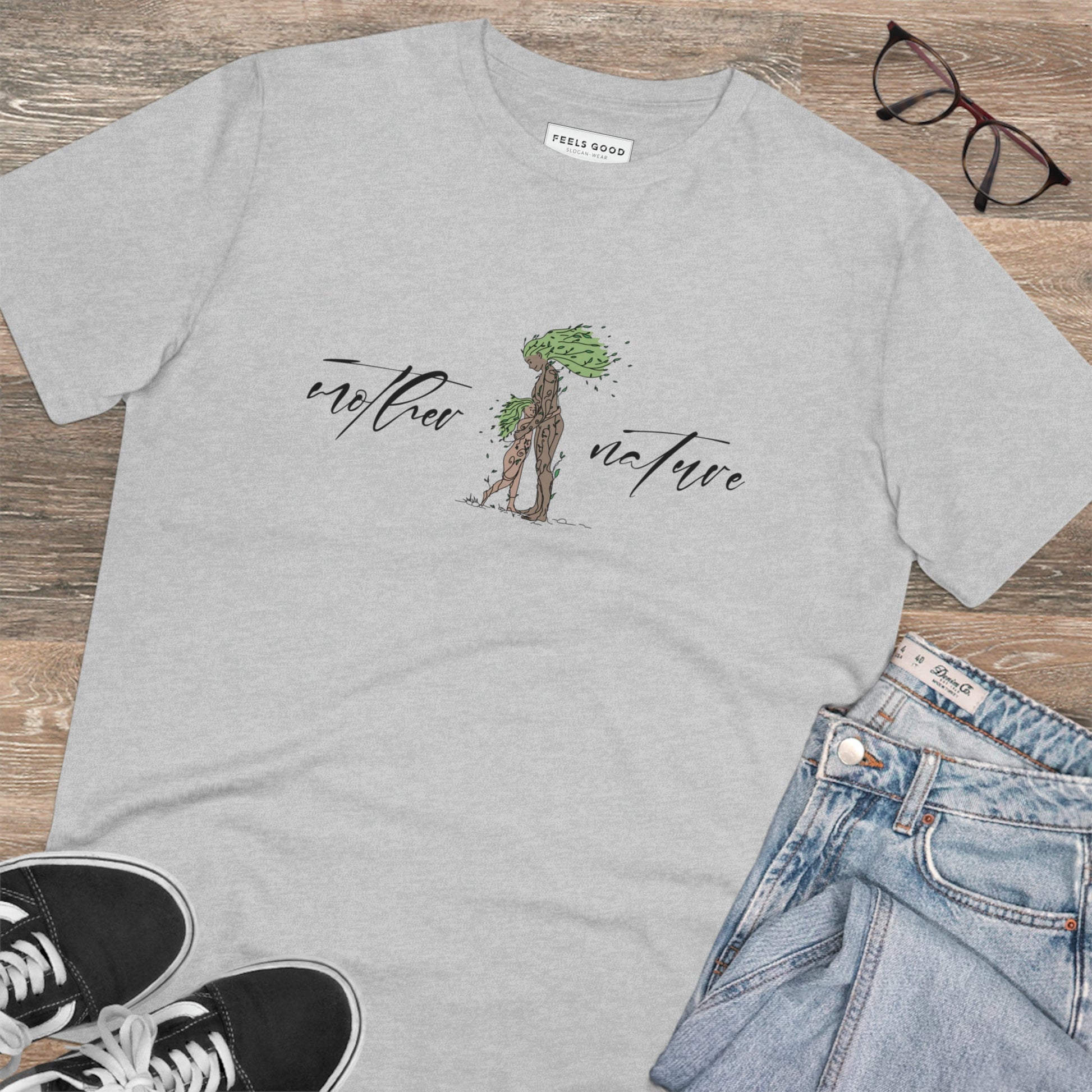 Organic Cotton 'Mother Nature' Eco T-shirt - Mother Nature