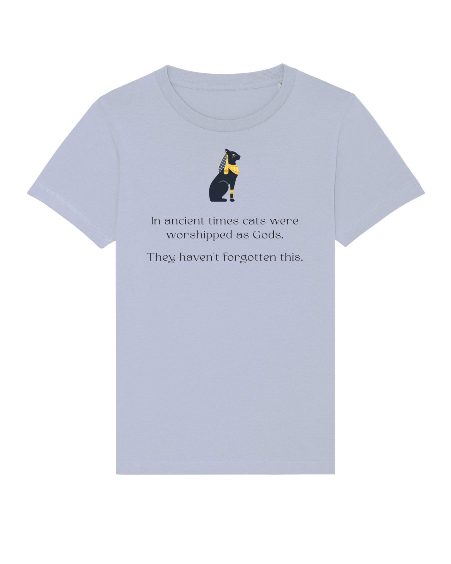 Organic Cotton 'The Egyptian Cat' Kids Funny Cat T-shirt - Funny Animal Shirt