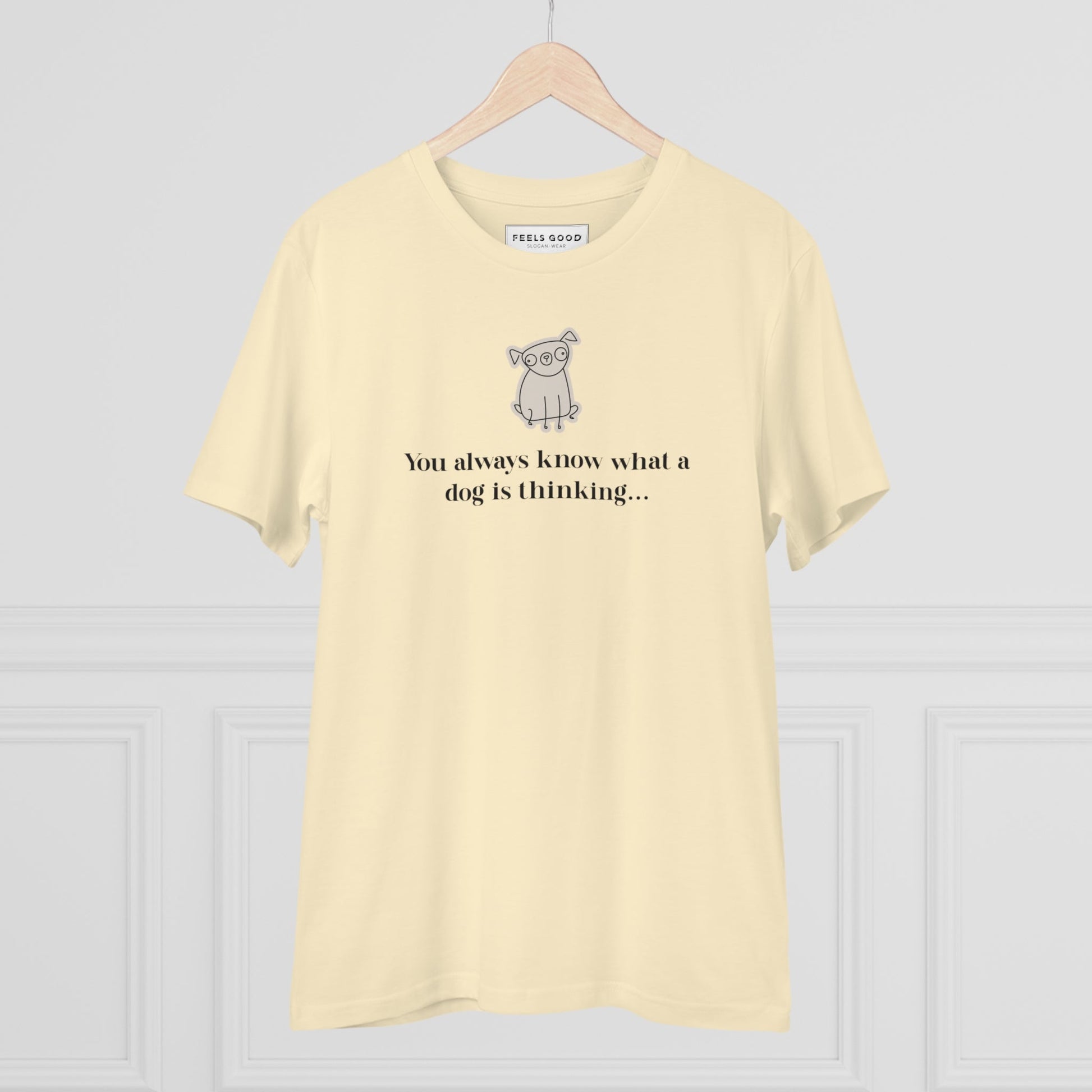 Organic Cotton 'The Psychic' Funny Dog T-shirt - Fun Dog T shirt