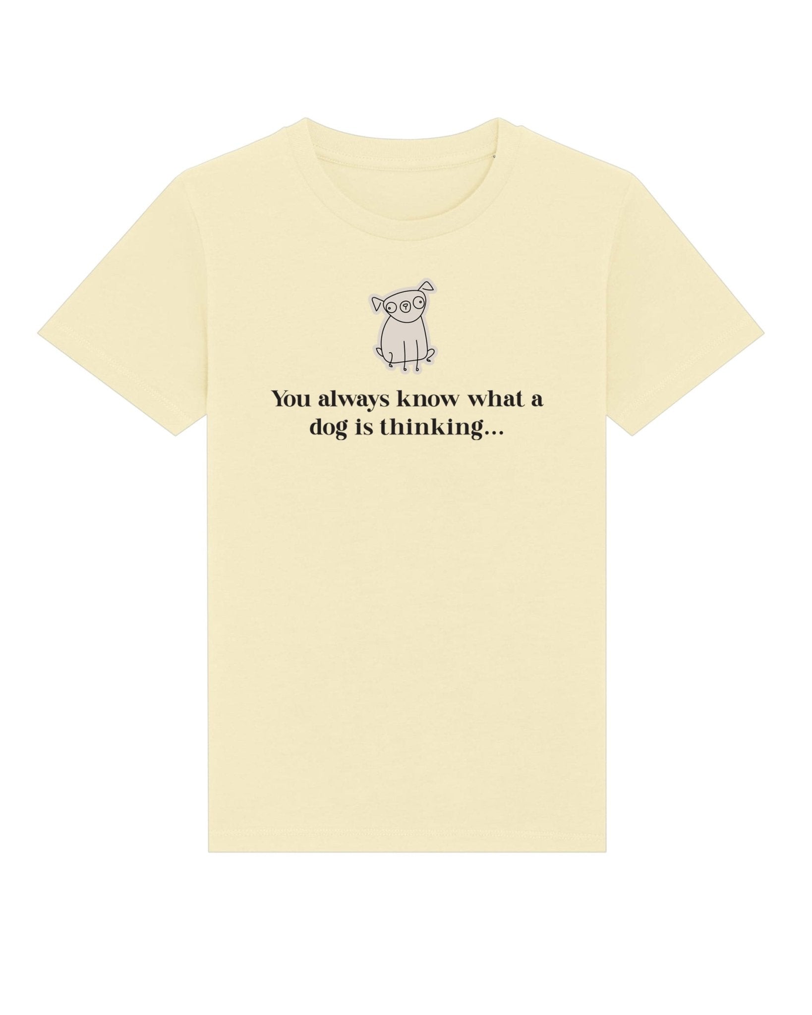 Organic Cotton 'The Psychic' Kids Funny Dog T-shirt - Funny Animal Shirt