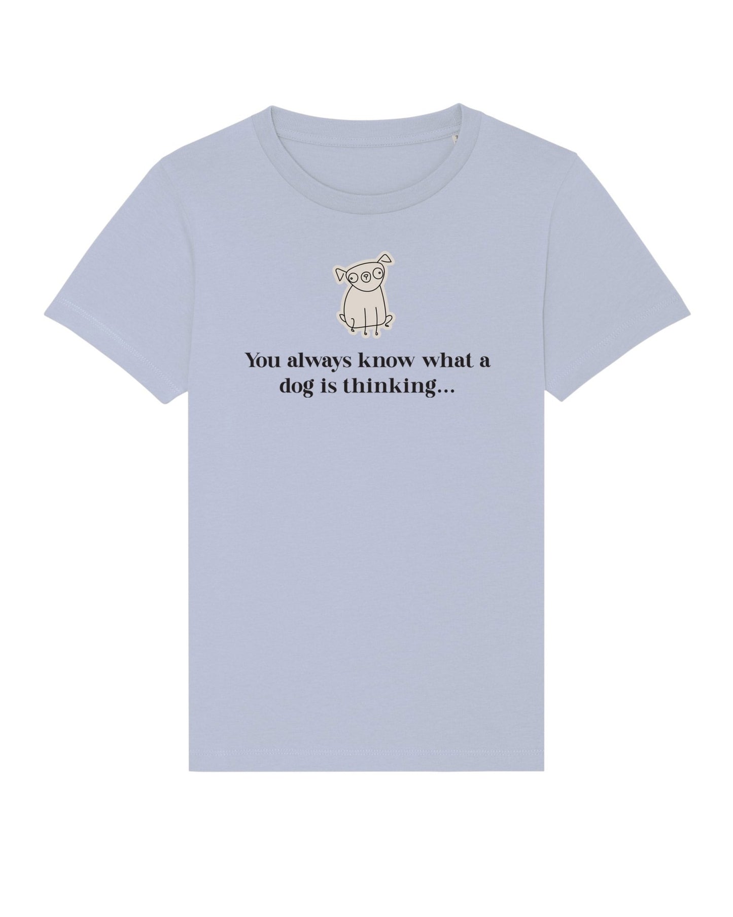 Organic Cotton 'The Psychic' Kids Funny Dog T-shirt - Funny Animal Shirt