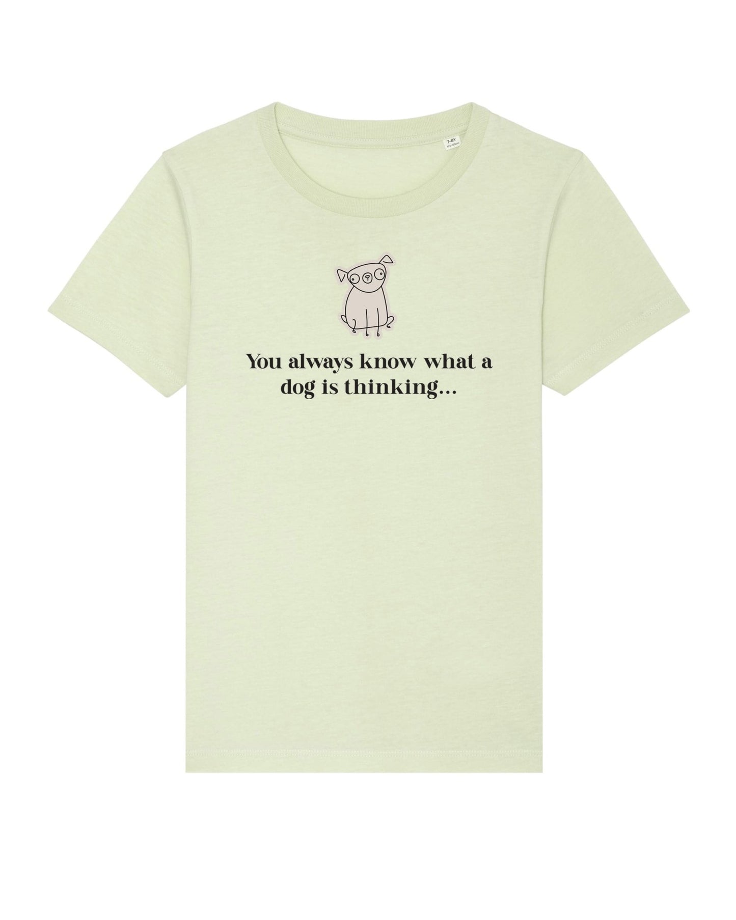 Organic Cotton 'The Psychic' Kids Funny Dog T-shirt - Funny Animal Shirt