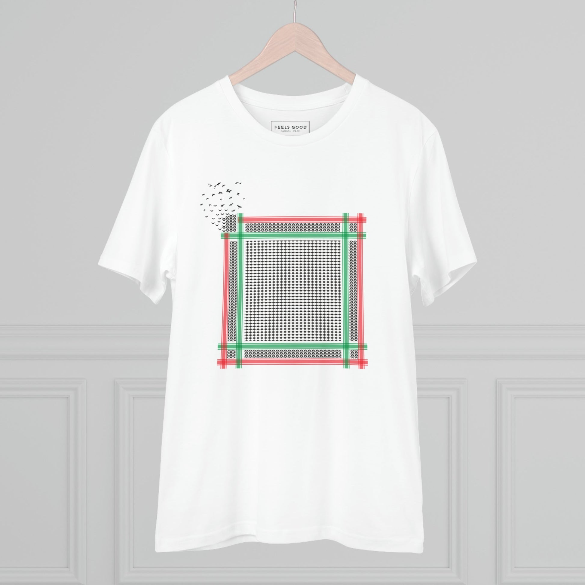 Palestine 'Freedom' Organic Cotton T-shirt - alquds