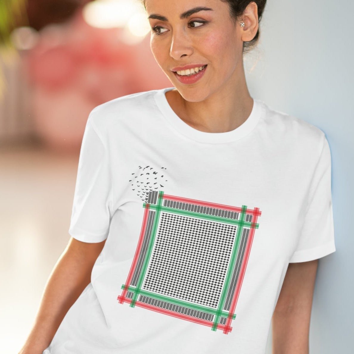 Palestine 'Freedom' Organic Cotton T-shirt - alquds