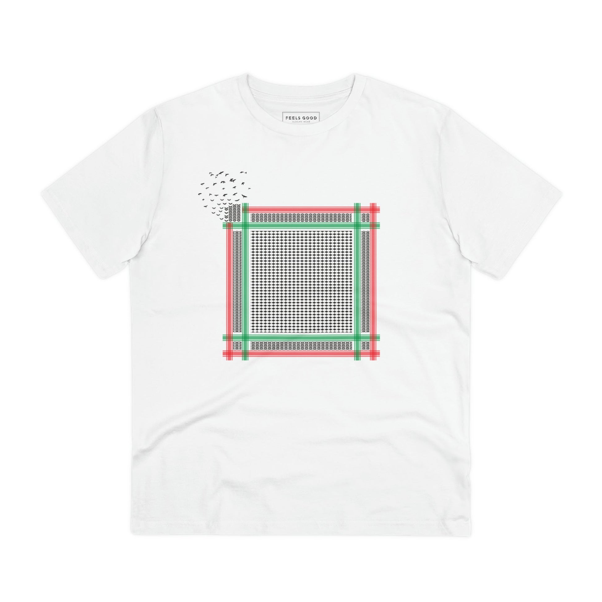 Palestine 'Freedom' Organic Cotton T-shirt - alquds