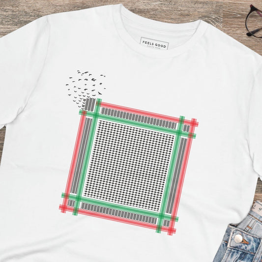 Palestine 'Freedom' Organic Cotton T-shirt - alquds