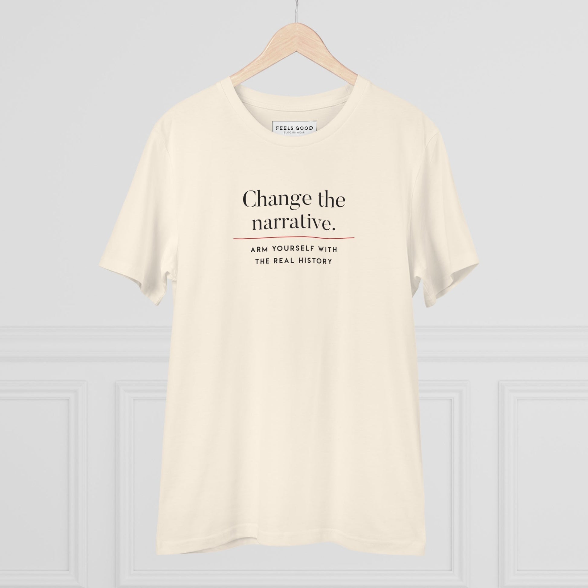 Positive 'Change History' Organic Cotton T-shirt - Change Tshirt