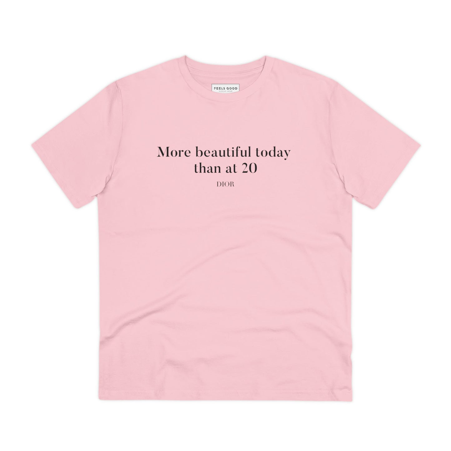 Quotes 'More Beautiful Now' Dior Organic Cotton T-shirt - Dior Tshirt