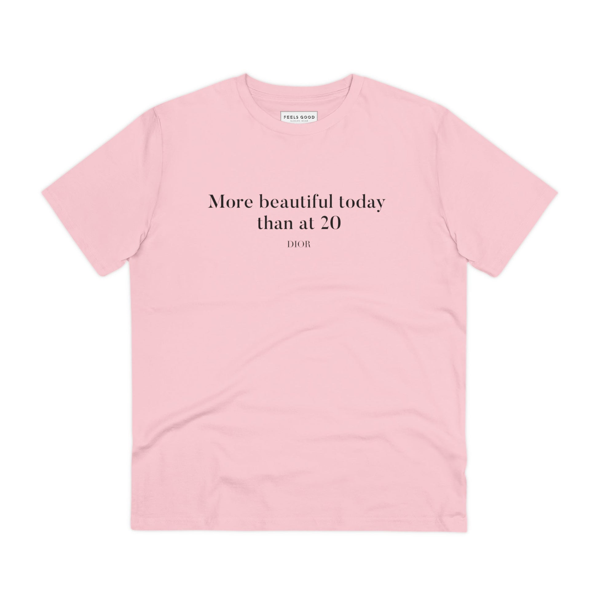 Quotes 'More Beautiful Now' Dior Organic Cotton T-shirt - Dior Tshirt