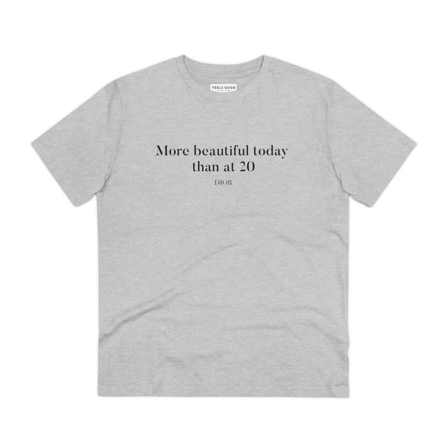 Quotes 'More Beautiful Now' Dior Organic Cotton T-shirt - Dior Tshirt