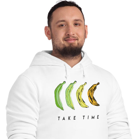 Reggae 'Take Time' Organic Cotton Hoodie - Cool Hoodie