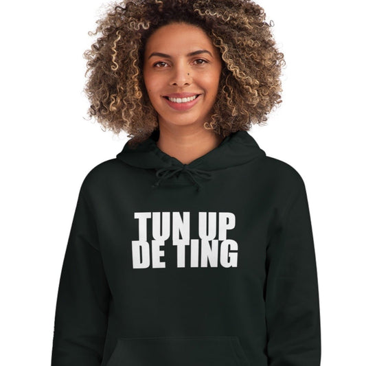 Reggae 'Turn It Up' Organic Cotton Hoodie - Cool Hoodie